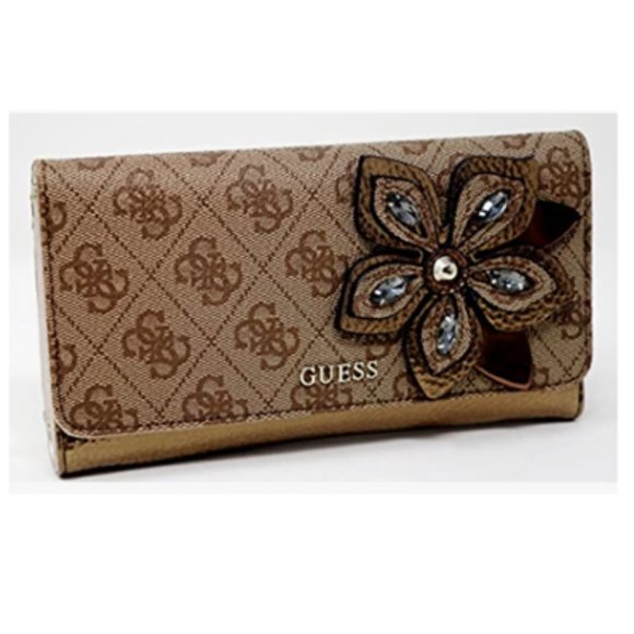GUESS "Sibyl" Large Zip Around Wallet - Picture 4 of 9